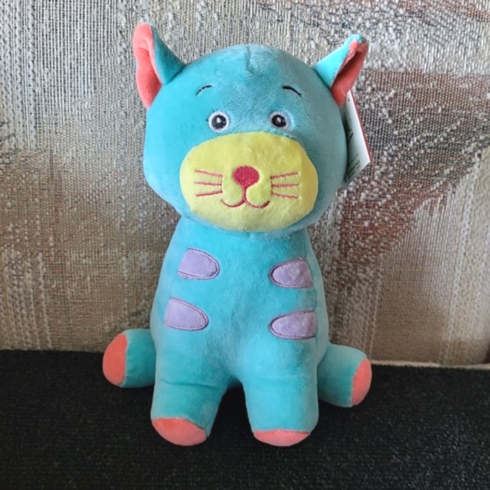 *NEW* ROYAL SPECIALTY SALES Light Blue Cat 10" Plush Stuffed Animal